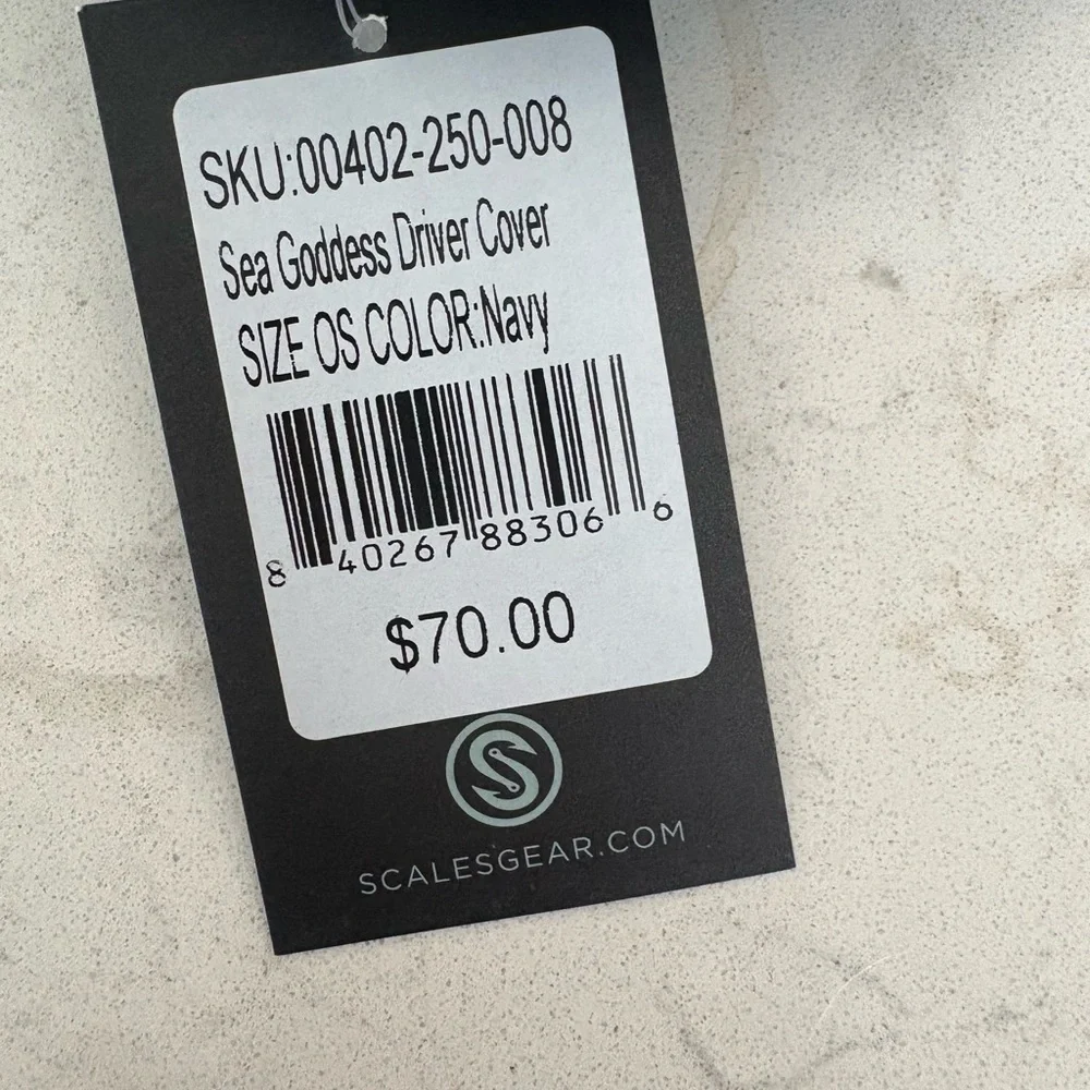 Scales Sea Goddess Driver Cover NWT - Picture 5 of 5